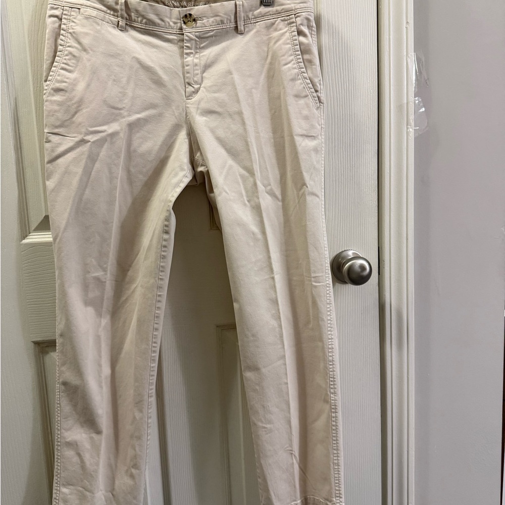 Men's Beige Pants